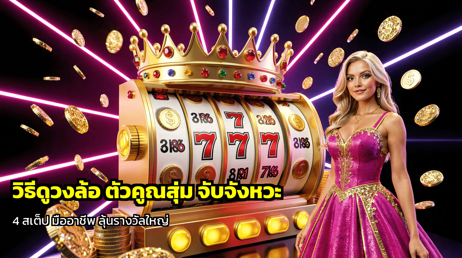 วิธีดูวงล้อ ตัวคูณสุ่ม