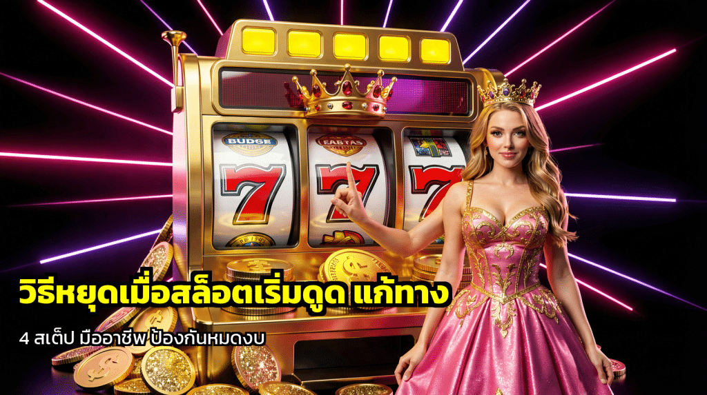 วิธีหยุดเมื่อสล็อตเริ่มดูด